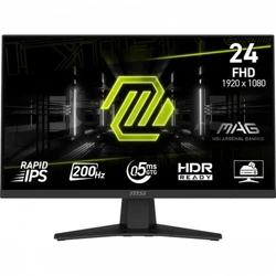 Монитор MSI MAG 244F 9S6-3BC41H-011|| 23.8 ", IPS, Full HD 1920x1080 (16:9), 200 Гц