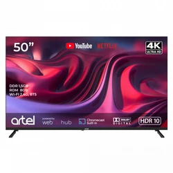 Телевизор Artel A50MQA800 50 ", Smart TV, Черный