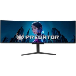 Монитор Acer Predator X49Xbmipphuzx UM.SXXCD.X01 45 ", QD-OLED, Dual Quad HD 5120x1440 (32:9), 240 Гц