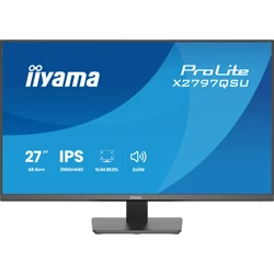 Монитор IIYAMA ProLite X2797QSU-B1 27 ", IPS, Quad HD 2560x1440 (16:9), 75 Гц