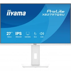 Монитор IIYAMA ProLite XB2797QSU-W1 27 ", IPS, Quad HD 2560x1440 (16:9), 75 Гц