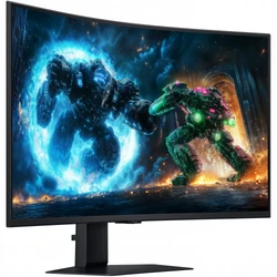 Монитор Samsung Odyssey G7 G75F S37FG756EI LS37FG756EIXCI 37 ", VA, 4K UHD 3840x2160 (16:9), 165 Гц