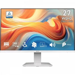 Монитор MSI Pro MP273QW E14 9S6-3PE2CH-059 27 ", IPS, Quad HD 2560x1440 (16:9), 144 Гц
