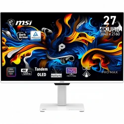 Монитор MSI 9S6-3PF9CA-013 26.5 ", QD-OLED, 4K UHD 3840x2160 (16:9), 120 Гц