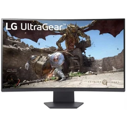 Монитор LG 32GS60QC-B UltraGear 32GS60QC-B.ARUQ 31.5 ", VA, Quad HD 2560x1440 (16:9), 180 Гц