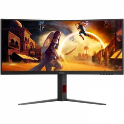Монитор AOC CU34G4H 34 ", VA, Ultra-Wide QHD 3440x1440 (21:9), 200 Гц