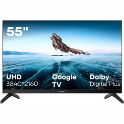 Телевизор Vivitek VT-55UBS410 55 ", Smart TV, Черный