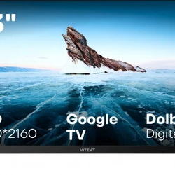 Телевизор Vivitek VT-43UBS410 43 ", Smart TV, Черный