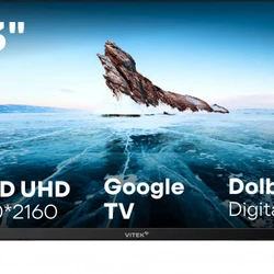 Телевизор Vivitek VT-43QUBS500 43 ", Smart TV, Черный