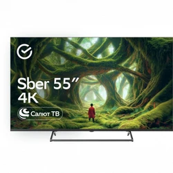 Телевизор Sber SDX-55U5500MBA 55 ", Smart TV, Черный