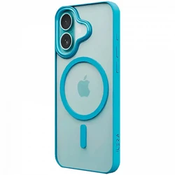 Аксессуары для смартфона iLera ColorAnt Clear Case, Sky Blue for iPhone 16 ILGCACLCASB16
