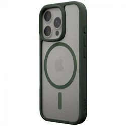 Аксессуары для смартфона iLera ColorAnt Clear Case, Deep Green for iPhone 16 Pro ILGCACLCADG16PR