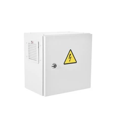 ЦМО Шкаф ЭКОНОМ уличный всепогодный настенный укомплектованный (В500 × Ш500 × Г300) ШТВ-НЭ-5.5.3-3ВВА-Т1