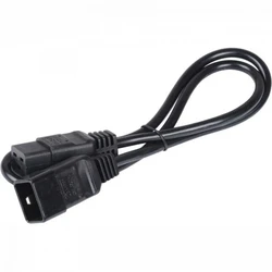 Аксессуар для серверного шкафа ITK Кабель электропитания PDU 3х1,5 5М с разъёмами С13-C14 PC-C13C14-5M