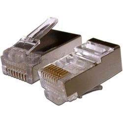 Коннектор LANMASTER RJ45 STP 8P8C TWT-PL45/S-8P8C-6A