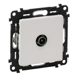 Аксессуар для кабельных сетей Legrand VLN-l БЕЛ Розетка TV "звезда" 753451