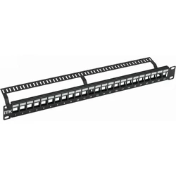 Патч-панель ITK 1U Модульная патч-панель UTP, 24 порта PP24-1UMU (24 порта, UTP)