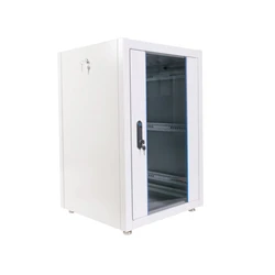 Серверный шкаф ЦМО Шкаф телекоммуникационный напольный ЭКОНОМ 18U (600 × 600) дверь стекло, дверь металл ШТК-Э-18.6.6-13АА