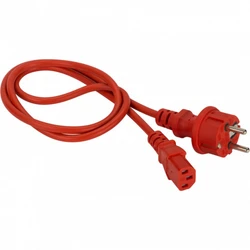 Кабель питания LANMASTER LAN-PP13/SH-3.0-RD
