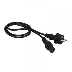 Кабель питания LANMASTER LAN-PP13L/SH-1.0-BK
