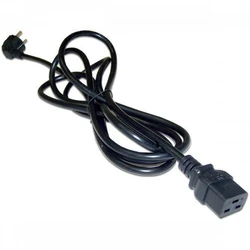 Кабель питания LANMASTER LAN-PP19/SH-2.0-BK