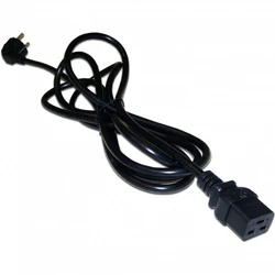 Кабель питания LANMASTER LAN-PP19/SHA-2.0-BK