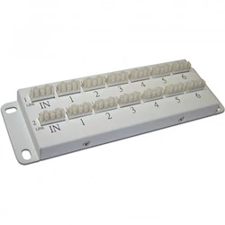 Патч-панель LANMASTER LAN-HCS-PPT2X6 (12 портов)