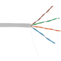 Кабель витая пара NETLAN CCA-UU004-5E-PVC-GY