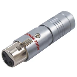 Коннектор PURESONIC XLR-3M-BG