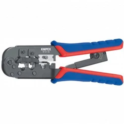 Инструмент для монтажа СКС Knipex Инструмент для опрессовки штекеров типа Western Knipex KN-975110