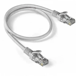 Патч-корд ExeGate UTP-RJ45-RJ45-5e-1M-GY EX138961RUS