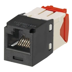 Коннектор Panduit Mini-Com Module, Cat 5e, UTP, 8 pos 8 wi CJ5E88TGBL