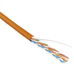 Кабель витая пара LANMASTER LAN-5EUTP-PT-LSZH-OR