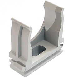 Аксессуар для кабельных сетей РУВИНИЛ Крепёж-клипса для трубы 25мм К01125