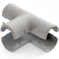 Аксессуар для кабельных сетей РУВИНИЛ Тройник соединительный Т01225