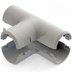 Аксессуар для кабельных сетей РУВИНИЛ Тройник соединительный 20 мм Т01220