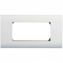 Кабельный канал Hyperline Лицевая панель 148x80 мм для 4-х модулей 45х22.5 мм FP-2M45-1-WH