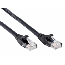 Патч-корд Aopen ANP612B-BK-1M