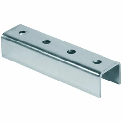 Аксессуар для кабельных сетей Fischer Соединитель профиля FUF 41 продольный 37.5x42x200мм для FUS 20шт (504517)