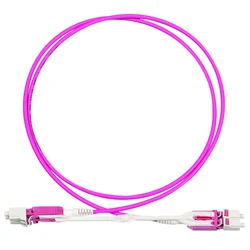 Оптический патч-корд LANMASTER LAN-2LC-2LC/OM4H-3.0