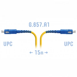 Оптический патч-корд SNR SNR-PC-SC/UPC-A-15m