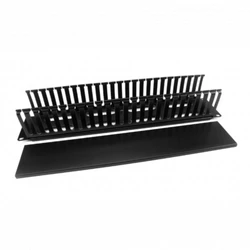 Аксессуар для серверного шкафа LANsens Кабельный органайзер 2U в телекоммуникационный шкаф 19" 9002-ORG-100