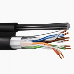 Оптический кабель NEOLAN F/UTP outdoor PE 4x2x0,5 cat 5e CU F/UTP_outdoor_PE_4x2x0,5_cat_5e_CU