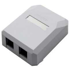 Аксессуар для кабельных сетей Molex Keystone Jack 1 & 2 Port Surface Mount Boxes OSB-00001-02