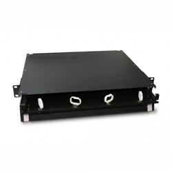 Патч-панель Hyperline FO-19BX-1U-D1-3xSLT-W120H32-EMP