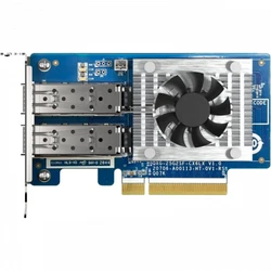Опция для системы хранения данных СХД Qnap QXG-25G2SF-CX6 Сетевой адаптер
