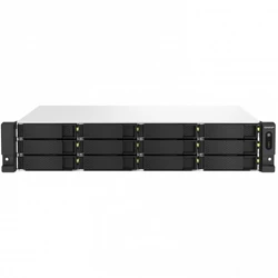 Дисковая системы хранения данных СХД Qnap TS-1264U-RP-8G Rack, 2U