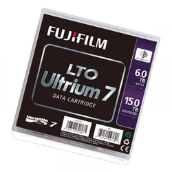 Ленточный носитель информации FUJIFILM LTO-7 6000/15000ГБ labeled 1-pack, 18545/16456574 LTO-7, 1 шт, С наклейками
