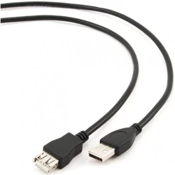Кабель интерфейсный Buro USB2.0-AM-AF-S