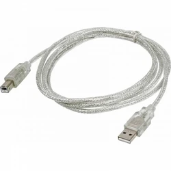 Кабель интерфейсный Buro USB2.0-AM/BM-3-TRANS